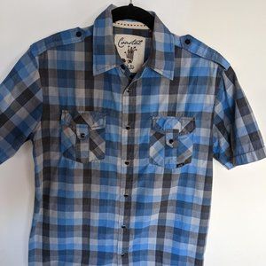 Costal  Men’s short sleeve button up